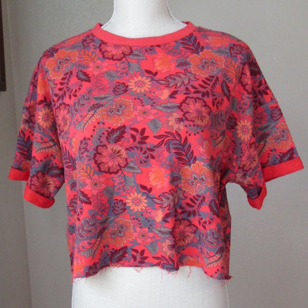 Wildfox Zinnia Pop Cuffed Tee